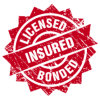 licensed insured bonded logo